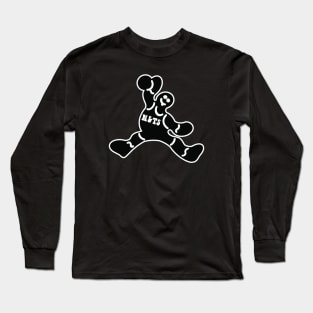 Jumping Brooklyn Nets Gingerbread Man Long Sleeve T-Shirt